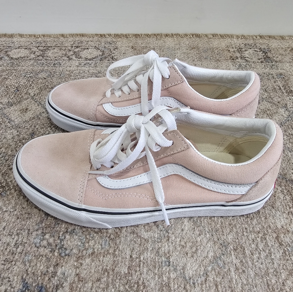 Vans Old Skool Shoes Rose Smoke‎ Womens Size 7 - Picture 2 of 9